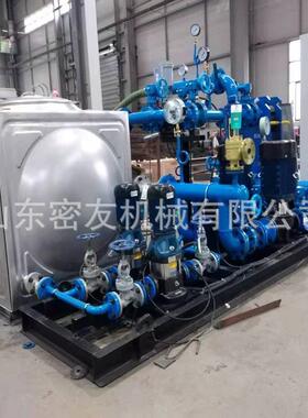 蒸汽水供暖管壳式换热机组 小区酒店生活热水螺旋缠绕式换热站