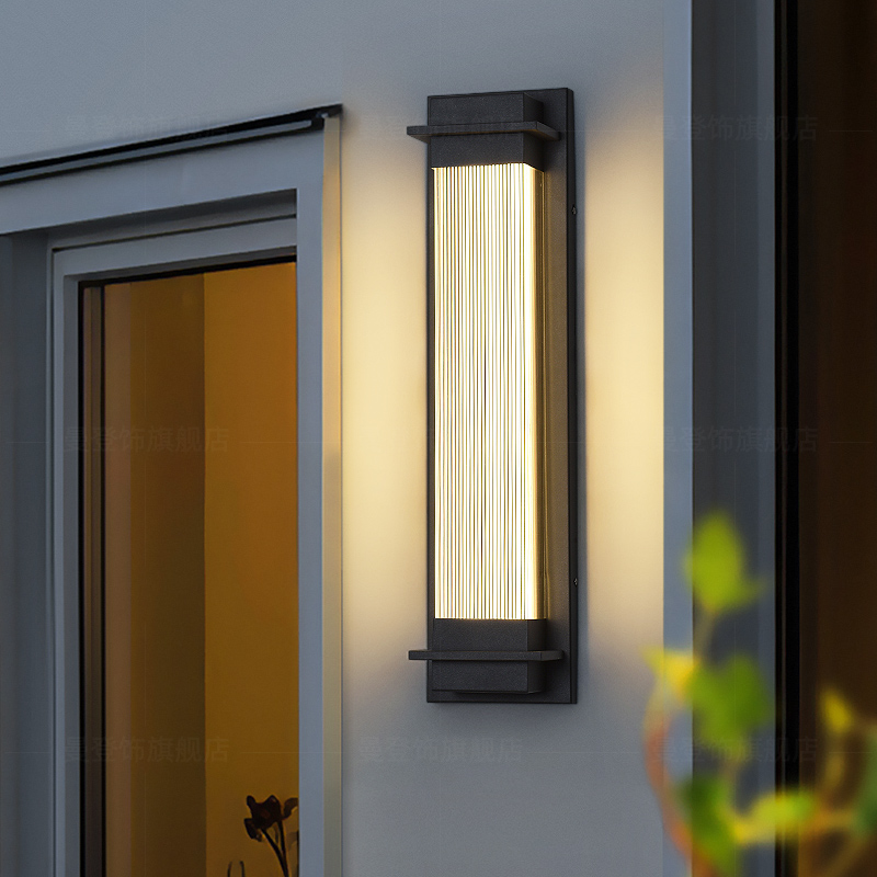 别墅户外壁灯防水外墙室外庭院花园凉亭柱子壁灯入户大门两侧壁灯