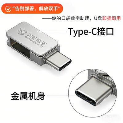 U盘Openclaw电脑主机clawdbot机器人大龙虾copaw本地部署MacMini