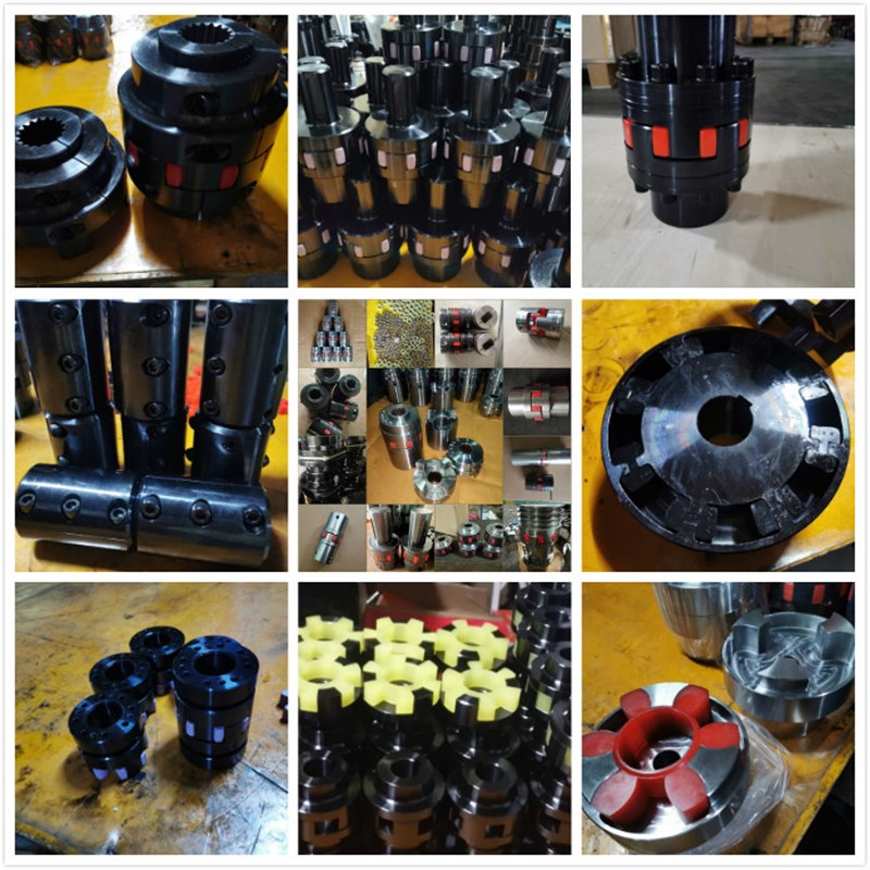 非标订做联轴器  靠背轮对轮 45钢 梅花联轴器订做非标星型连轴器