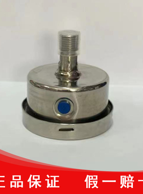 厂家直销轴向无边不锈钢压力表Y-60BF/Z室外管道防腐蚀螺纹14x1.5