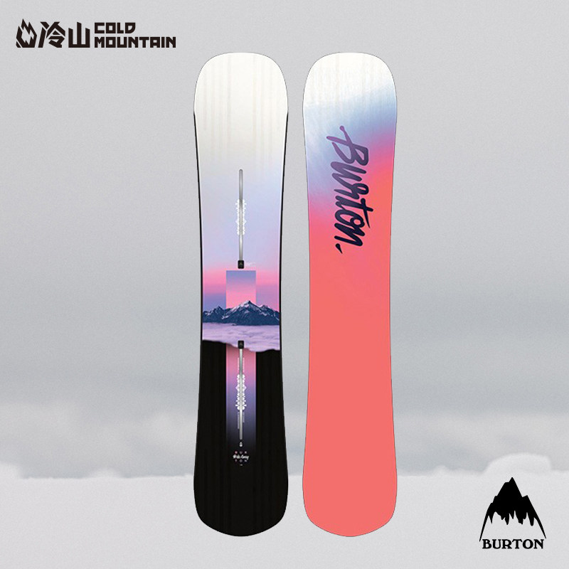 冷山雪具BURTON滑雪板HIDEAWAY伯顿单板滑雪新手女士滑雪板2223