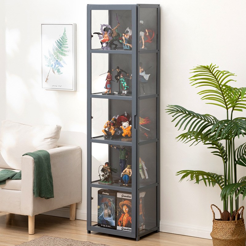 手办展示柜轻奢玻璃门书柜积木模型玩具置物柜储物柜子雕像陈列柜