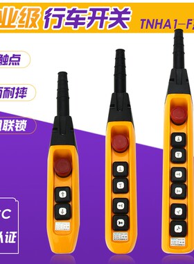 TNHA1-61F 62F 63FS cob 行车按钮防雨型YQA1手柄开关天车 单双速