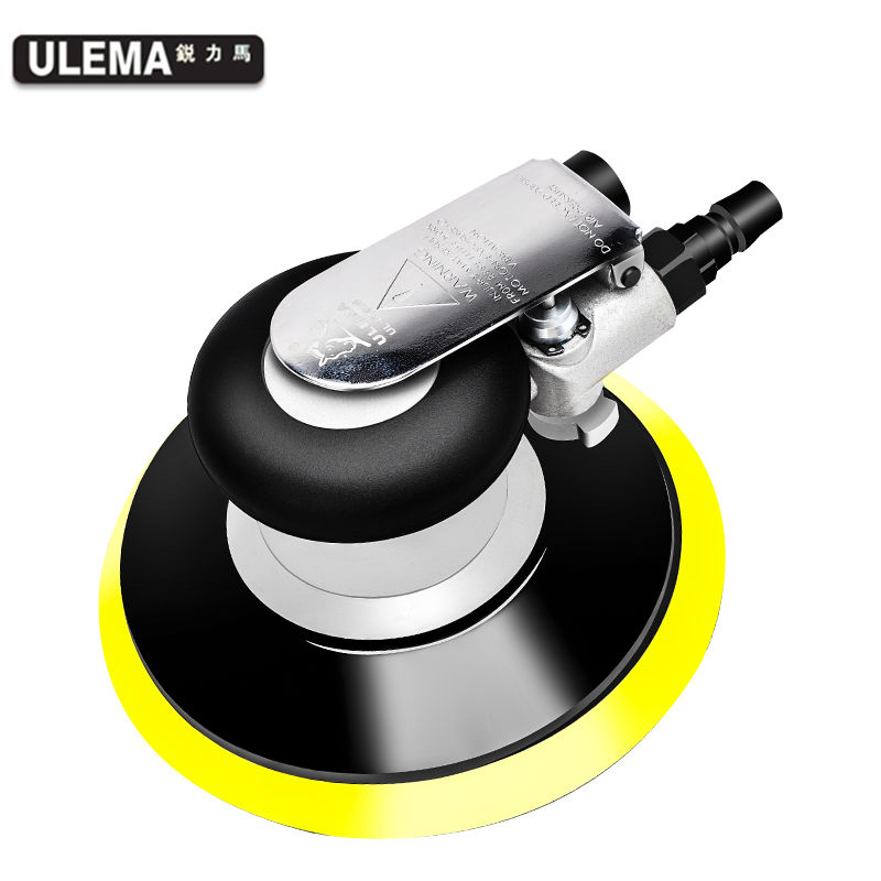 锐力马 6寸气动打磨机吸尘气磨机汽车打蜡抛光干磨机砂纸机150mm