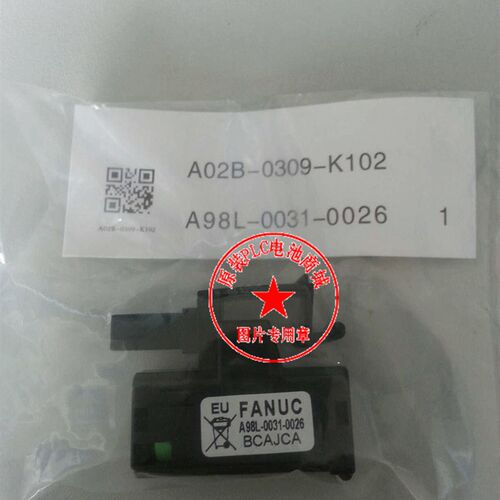 GE FANUC A98L-0031-0026/A02B-0309-K102 发那科数控系统电池