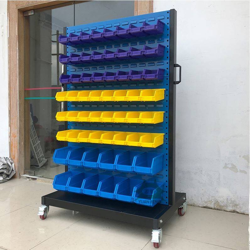 置物可拆卸移动背挂式零件加厚加固仓库汽车货架架子饰品百叶架上