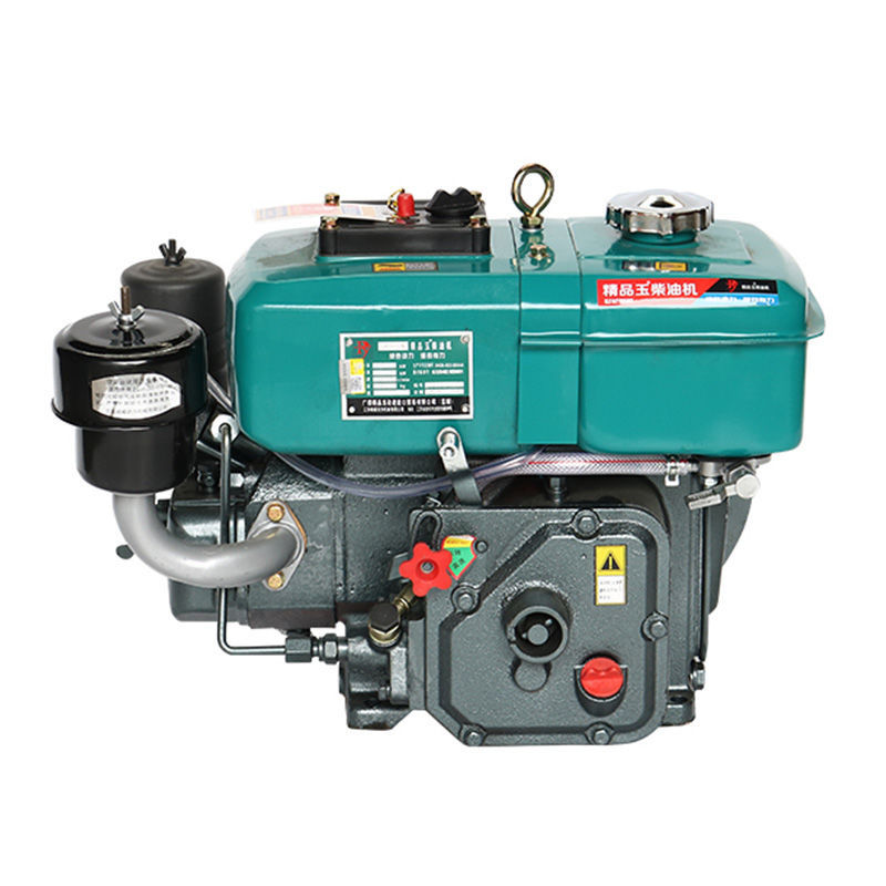 精品玉柴柴油机小型单缸R180R190水冷发动机4P6匹手扶拖拉机8马力