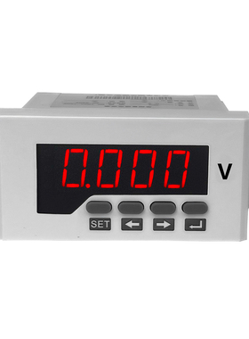 DP3交直流电压表AC0-450VDC0-600V智能数显表可选上下线报警通讯