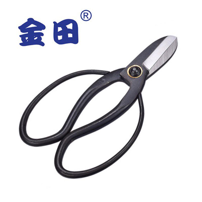 金田古流铗园艺剪刀修枝剪花店学校插花培训剪刀生花枝花道铗3002