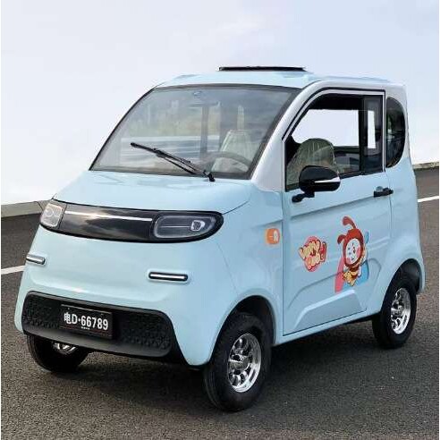 新款新能源电动四轮车低速代步车家用电轿女士接送学生油电混合