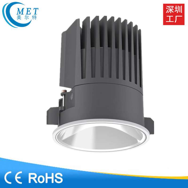 厂家直销 2025新款窄边工程COB射灯嵌入式 20W30W40W60W工程射灯