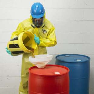 雷克兰CT1S428防护服 LAKELAND凯麦斯1防化服 化学防护服ChemMAX