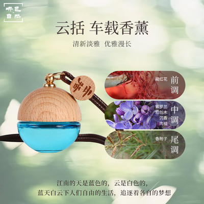 听色圆形车载香薰挂件10ml