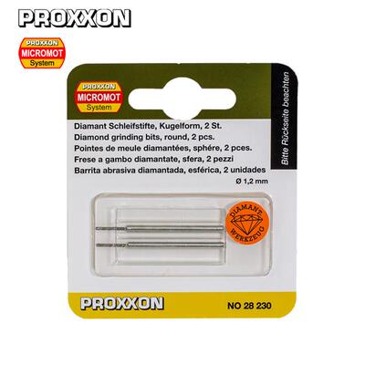 [28230 28232 28234]2支装Ø1.2mm玻璃陶器瓷器塑料打孔用金刚头