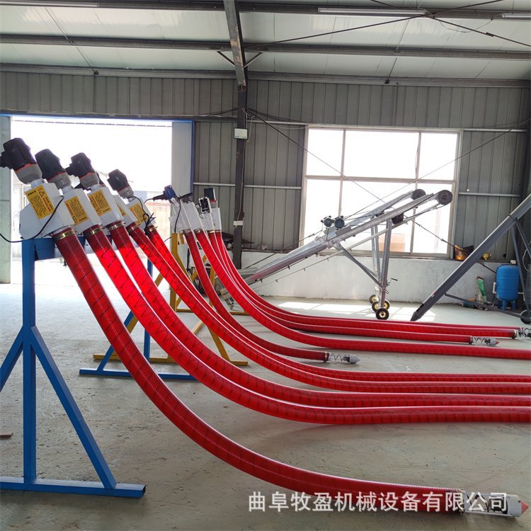 家用便携式软管吸粮机工地沙子石灰粉煤灰装车抽沙机稻谷抽谷机