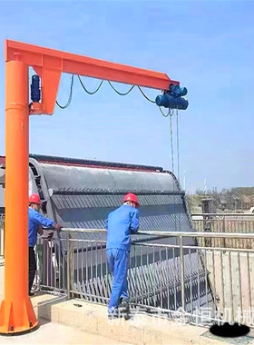 滕州工业用悬臂吊起重机3吨5吨定柱式悬臂吊车间吊运BZD型悬臂吊