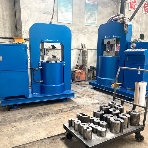 顶力机械钢丝绳压套机钢套金属模具 液压机成套设备1500T可定制