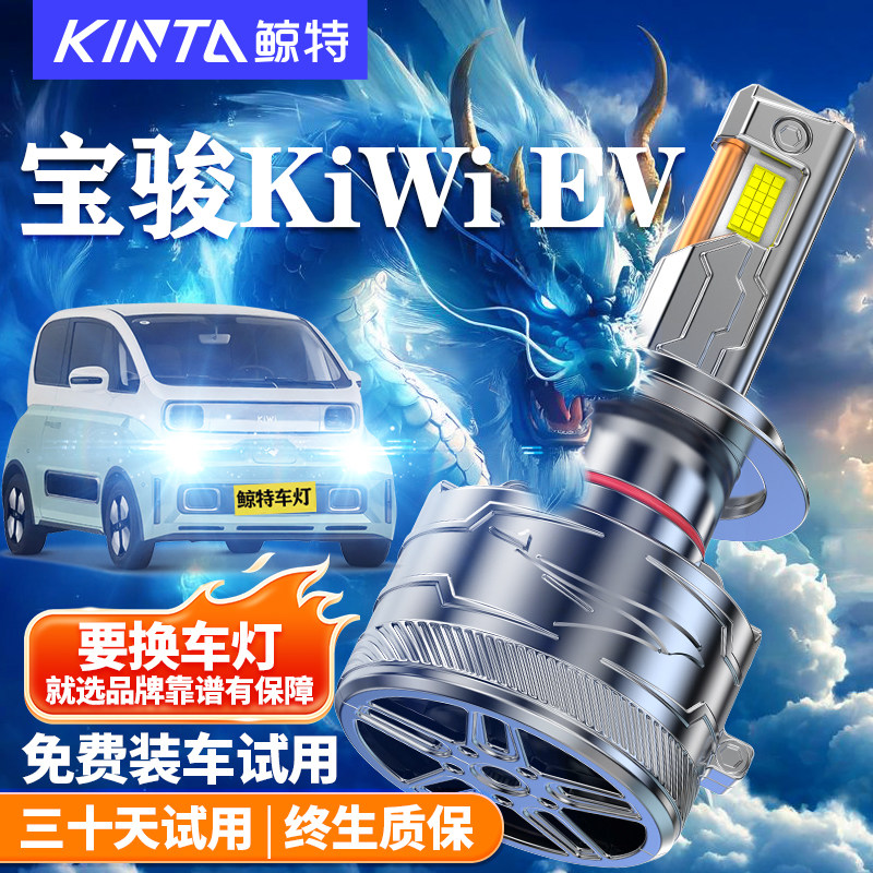 鲸特适用于宝骏KiWiEVLED大灯
