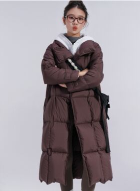 北海道/ 可溯源 三星安心羽绒 长款保暖羽绒服 co&sheng