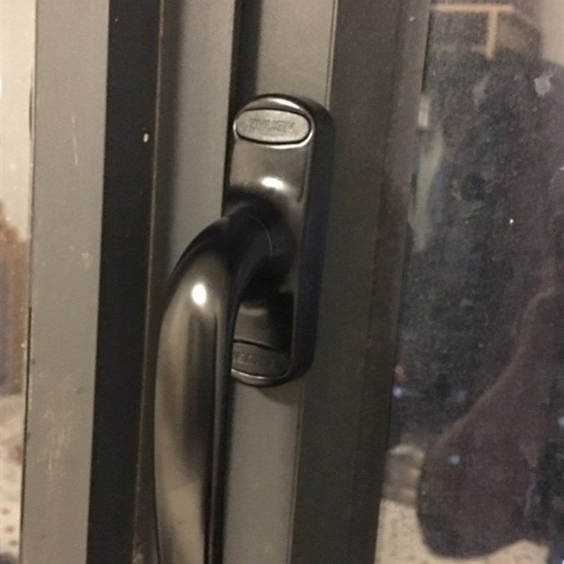 .平开阳台窗户联杆手柄 断桥铝合金门窗传动执手内外推拉把手锁