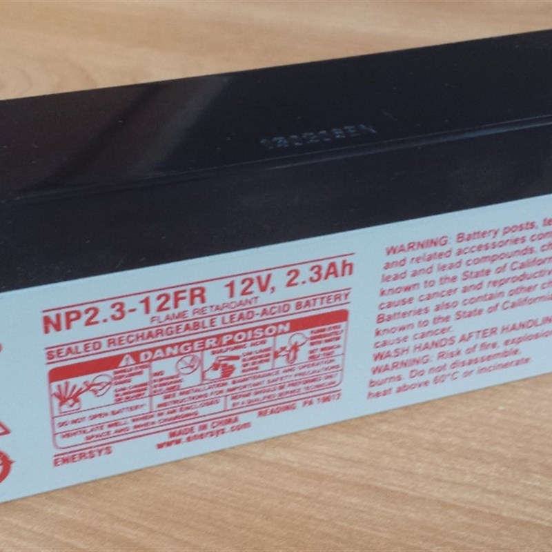 正品genesis NP2.3-12FR 12V2.3AH照明电源 船舶设备VDR用蓄电池