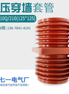 TG1-10Q/210 (125*125)套管10kv 12kv穿墙套管 环网柜用 环氧树脂