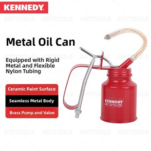 英国肯尼迪KENNEDY高压机油壶金属机油枪进口手动注油器长嘴老式
