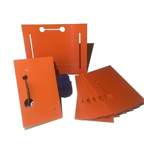 木工切割机底板改装定位调节手提配件木材压板底座装修切板锯石机