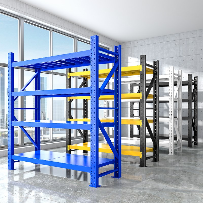 货架置物架多层仓储仓库储物架商用快递货架展示架家用加厚铁架子