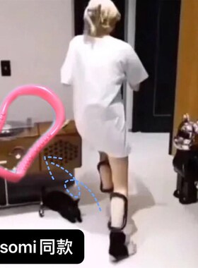 somi同款瑜伽环矫正腿部小腿瘦腿薄背瑜伽环伸展拉筋开肩神器家用