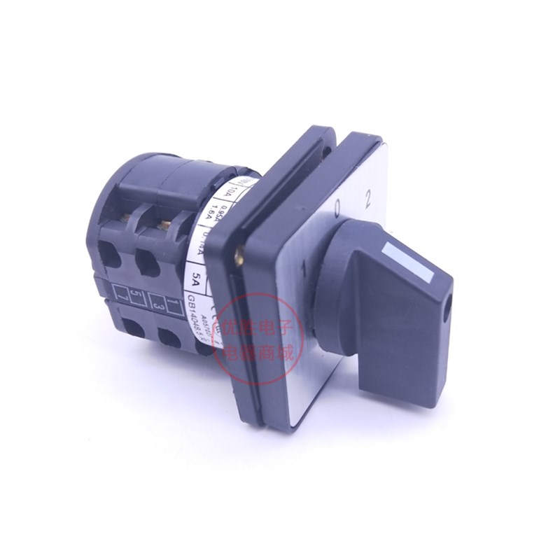 两相正反转万能转换开关 LW8DJYW29-10 D202/2 3档2节 组合开关