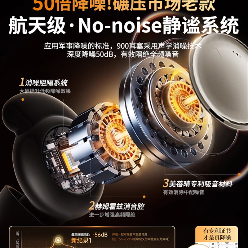 硅胶软耳塞隔音睡眠睡s觉超级隔音不伤耳朵降噪防噪声静音学习