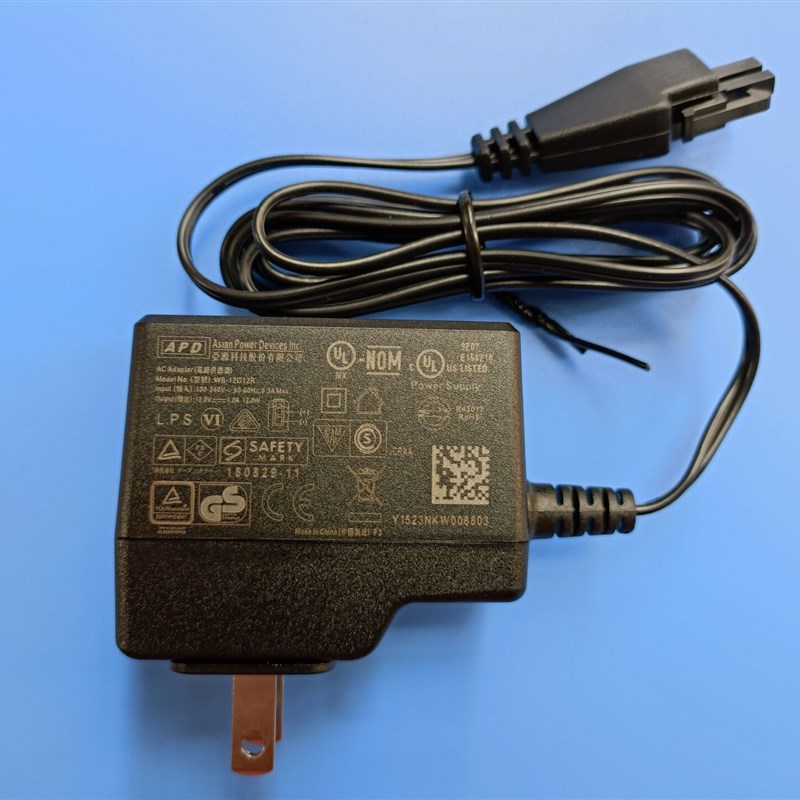 原装飞塔APD亚源12V1A电源适配WB-12G12R充电器12W两插头
