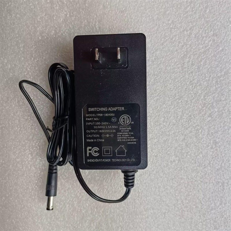 飞能音箱18V4A电源适配器TP06-180400U音响电源供应器头5.5*2.1MM