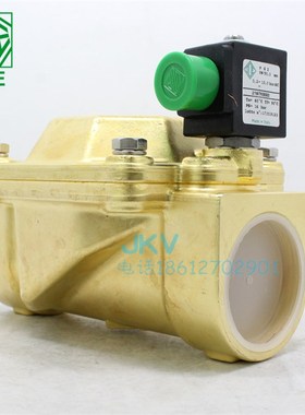 意大利ODE电磁阀 21W7KB500 黄铜丝扣两通DN50 220V 24V现货