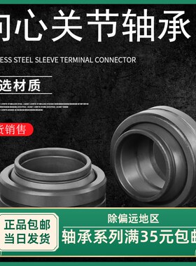 加高向心关节轴承GEEW30ES  GEEW200ES GEEW160 GEEW63 GEEW140ES