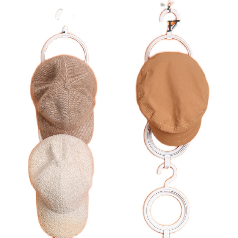 帽子整理收纳神器家用创意宿舍挂帽架放挂钩围巾包包门后帽置物架