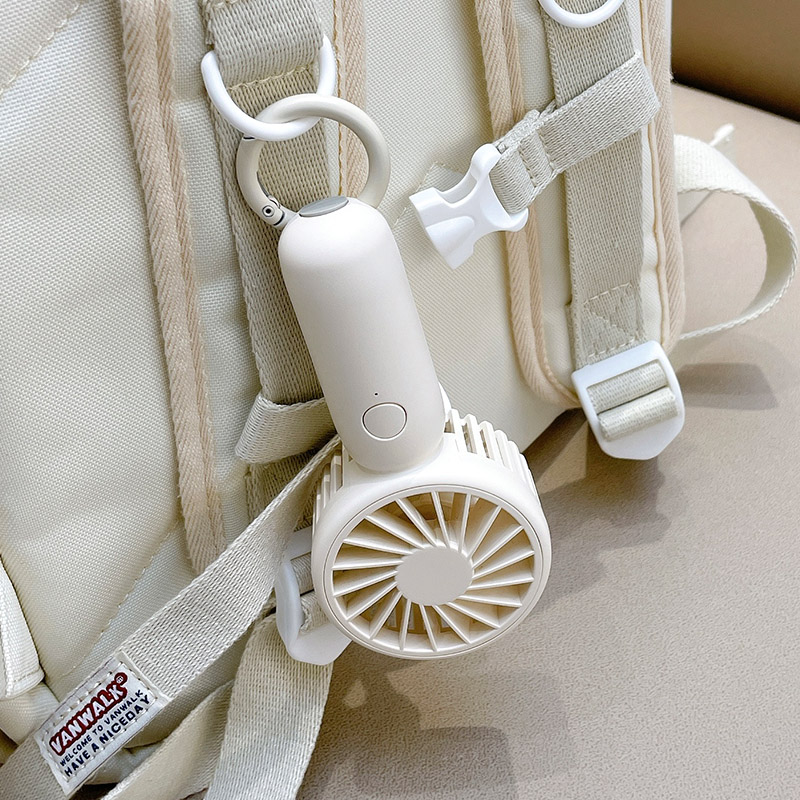栋哈挂包手持小风扇迷你便携式小型风扇神器mini可爱usb充电户外