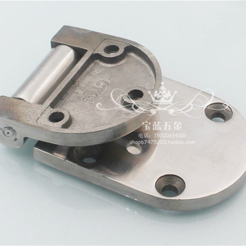 烘箱304不锈钢合页冷柜冷库门厨具铰链外用烤箱电炉门翻板烧铰链