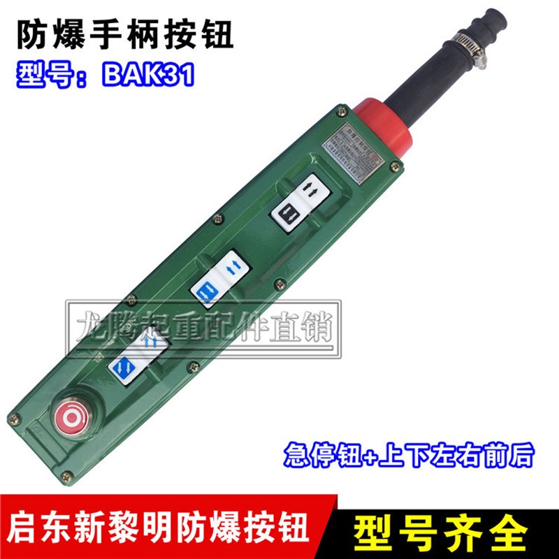 电动葫芦防爆手柄 BAK31 21 41 51型防爆 启东新黎明防爆按钮开关