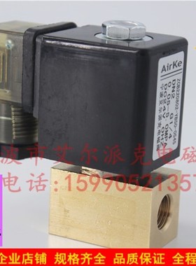 厂家热卖微型黄铜高压电磁阀ZCB220802-YB50AC220V耐高压80公斤