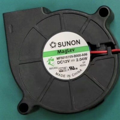 SUNON建准 MF50151VX-B00C-G99/A99 12V 2.04W涡轮鼓风机散热风扇
