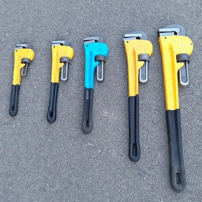 工业级管钳14寸18寸管钳子家用美式重型管子钳水暖工具快速水管钳