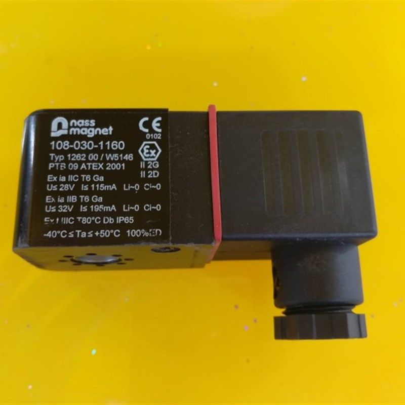 ATEX认证nass magnet防爆线圈108-030-1160 Typ 1262 00/W5146
