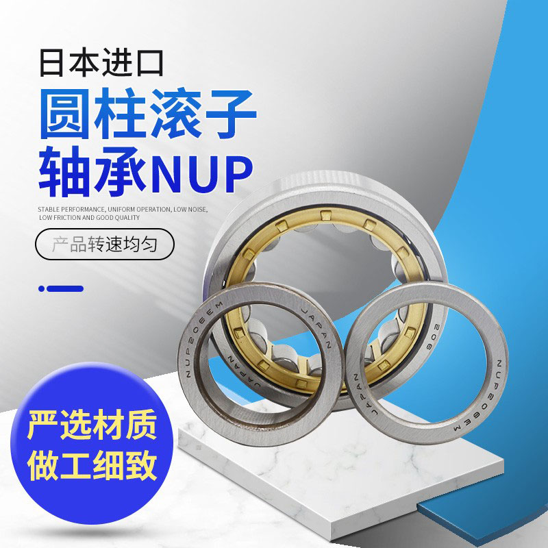 日本进口圆柱轴承N NU NJ RN NUP 1006 1007 1008 1009  EW EM C3