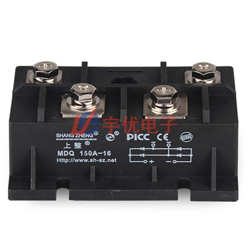 MDQ150A-16上整单相整流桥模块 桥堆整流器MDQ150A1600V 原装现货