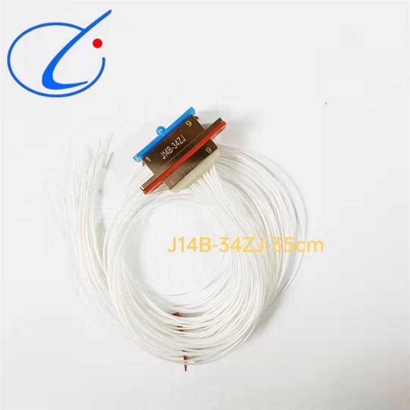 矩形连接器J14B-34ZJ J14B-34TKL 插头插座34芯航空供应拍前咨询
