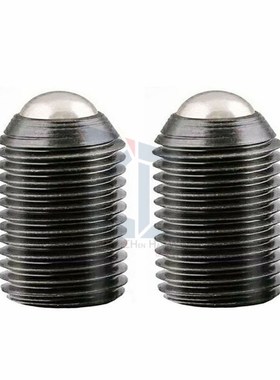 12.9级碳钢细牙精密型球头柱塞 BMPJ/BMSJ3/4/5/6/8 微调定位螺丝