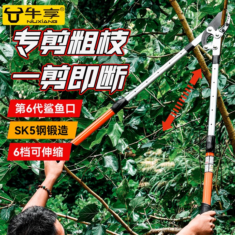 粗枝剪刀果树修枝专用树枝剪园林修剪神器强力修大力粗枝园艺剪刀